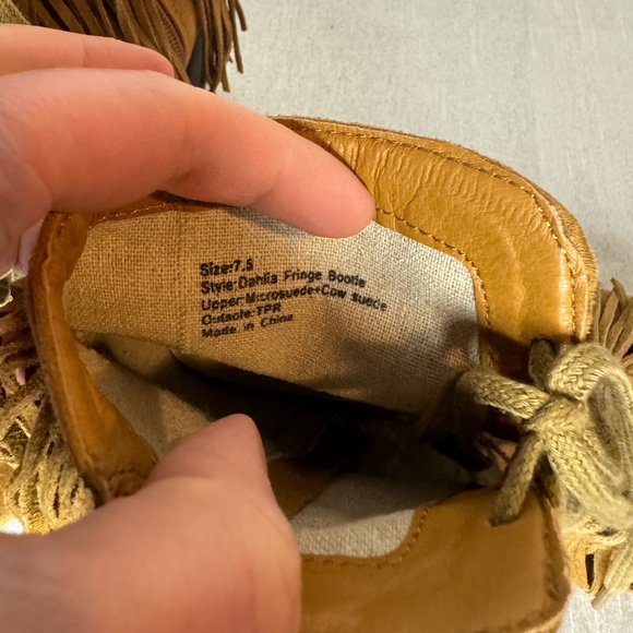 Joyfolie Dahlia Fringe Bootie - Picture 13 of 13